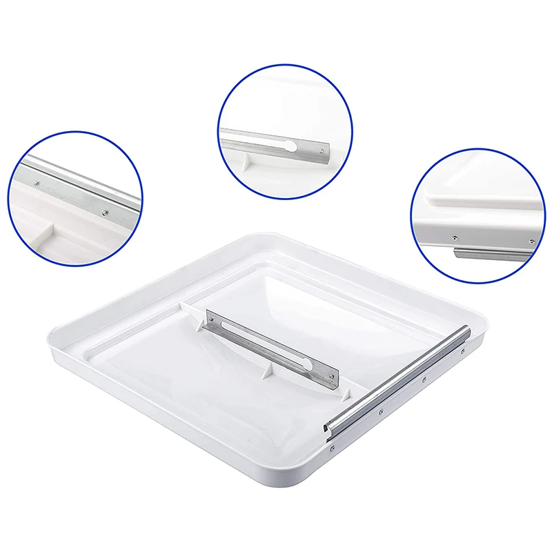 

14 Inch Universal Replacement RV Roof Caravan Campers Motorhome Vent Cover Fresh Air Circulating Vent Cover