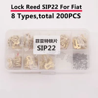 sip22 car lock repair kit accessories car lock reed sip22 lock plate for fiat 8 types each 20pcs with some spring