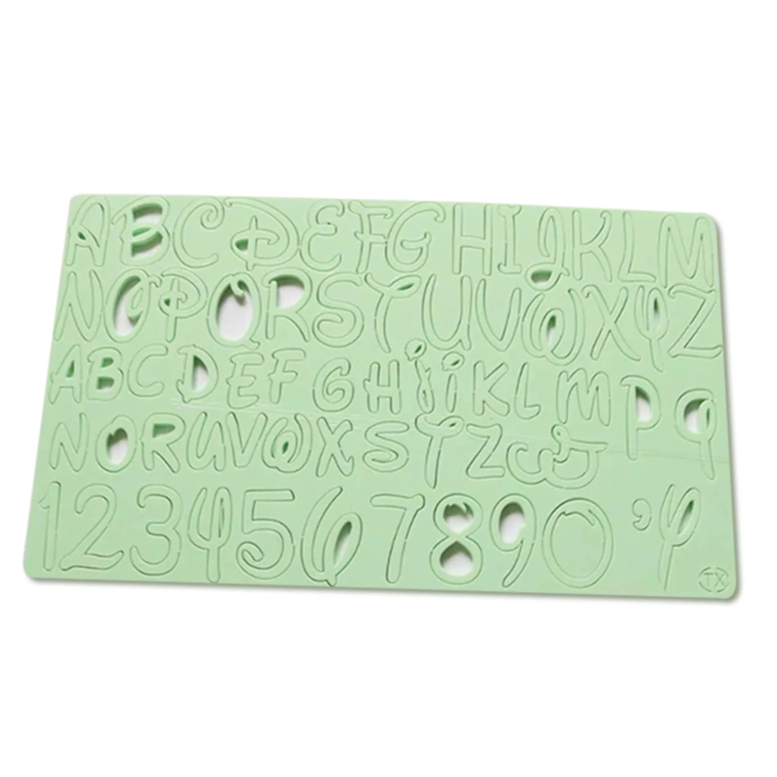 

DIY Alphabet Cake Stamp Fondant Mold Cakes Cookies Pastries Mold for Cake Decoration Making H88F
