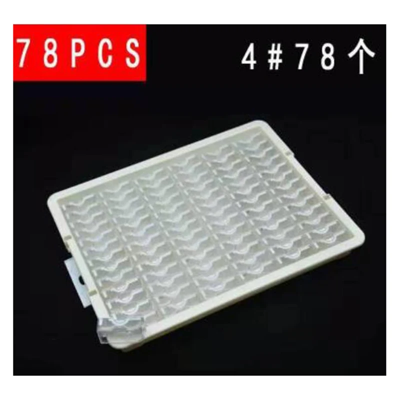 

42/50/78 pcs Diamond Painting Cross Stitch Tool Beads Container Diamond Embroidery Storage Accessory Mosaic Convenience Box