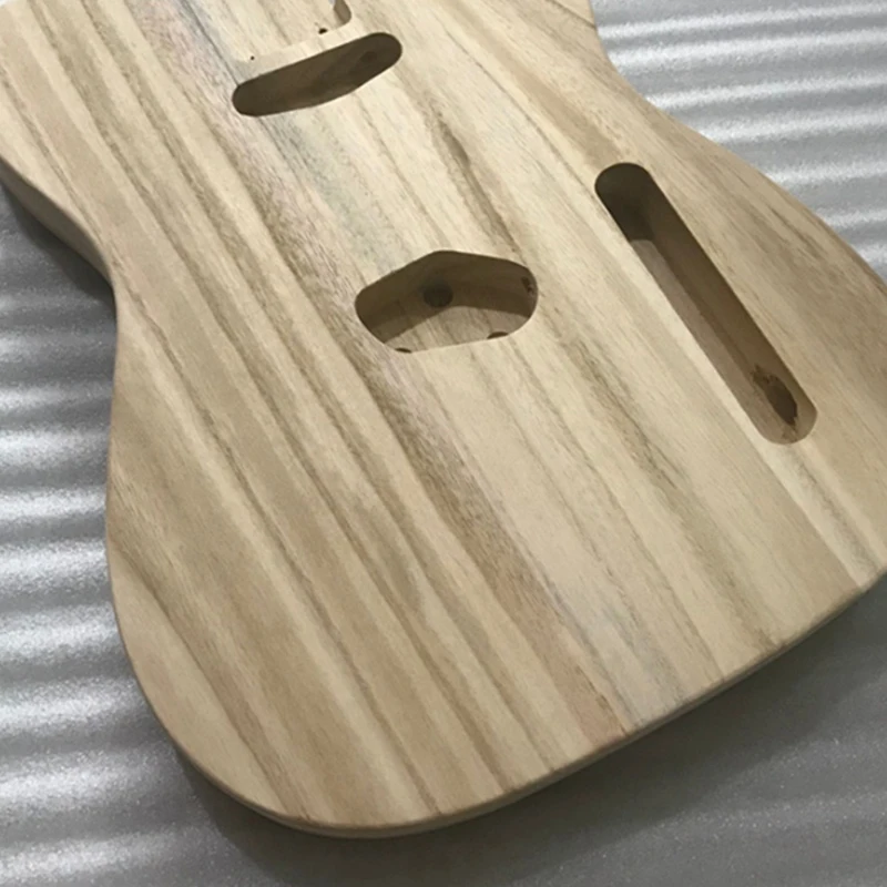 

Handmade Solid Hollowed Sanding Guitar Wood Electric Guitar Body Barrel for Style Electric Guitar DIY Replacement