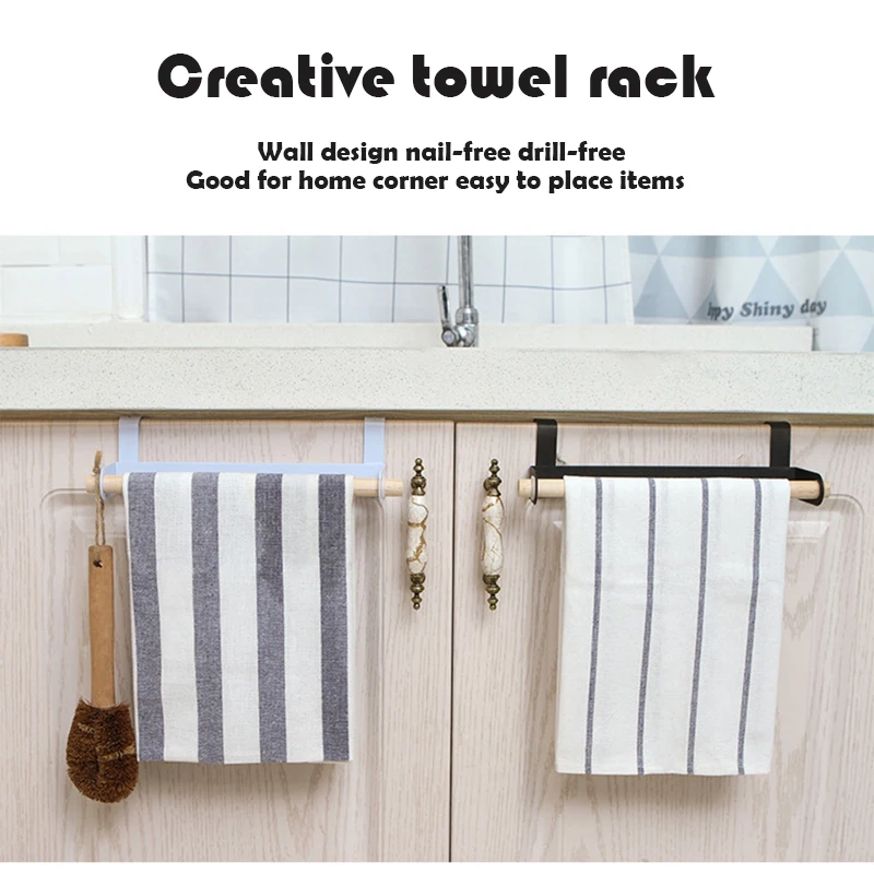 single pole paper towel holder rack Bathroom Toilet Roll Paper Holder Cupboard Hanger Hook Kitchen Accessories white | Обустройство