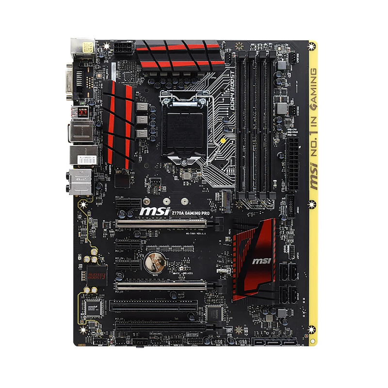 Материнская плата MSI Z170A GAMING PRO LGA 1151 Intel Z170 для настольного ПК ddr4 64 Гб 3600(OC) память M.2