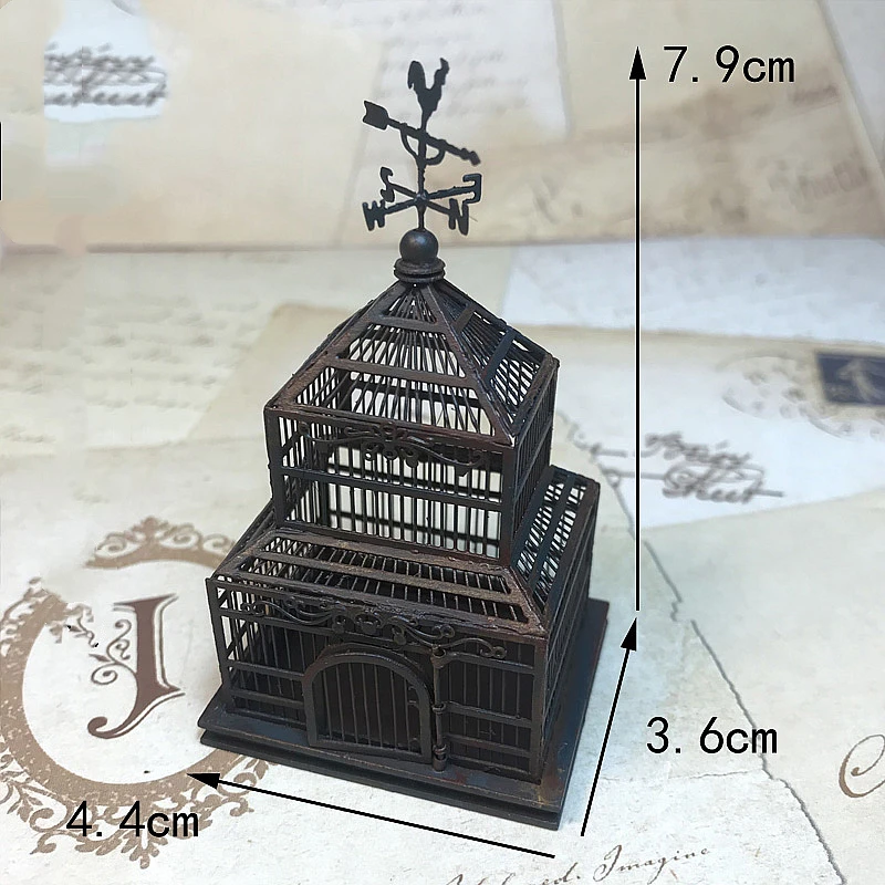 Железная клетка для птиц сделай сам Свадебный декор цветочный реквизит клетки