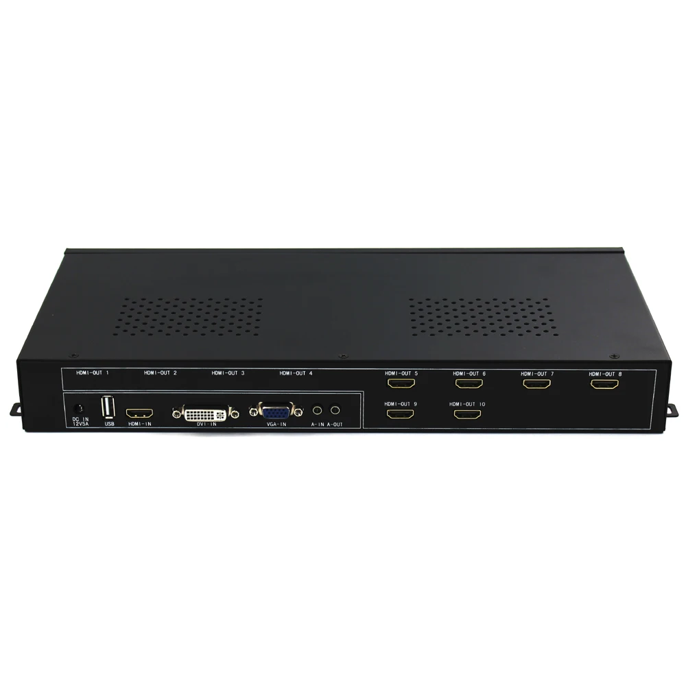 Настенный видеоконтроллер ISEEVY 2x3 3x2 HDMI DVI VGA USB видеопроцессор для 6 ТВ сращивания