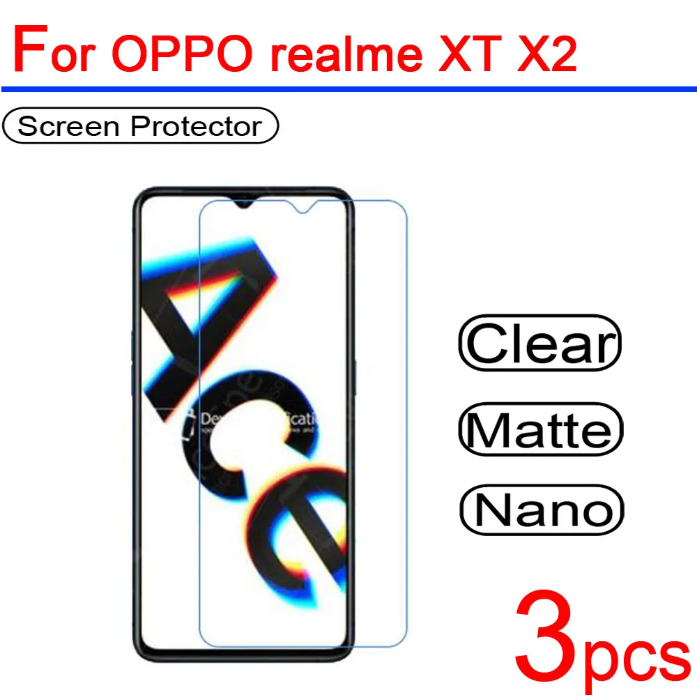 3 шт./лот Ультра прозрачная мягкая защитная пленка для ЖК экрана REALME XT X2 OPPO +