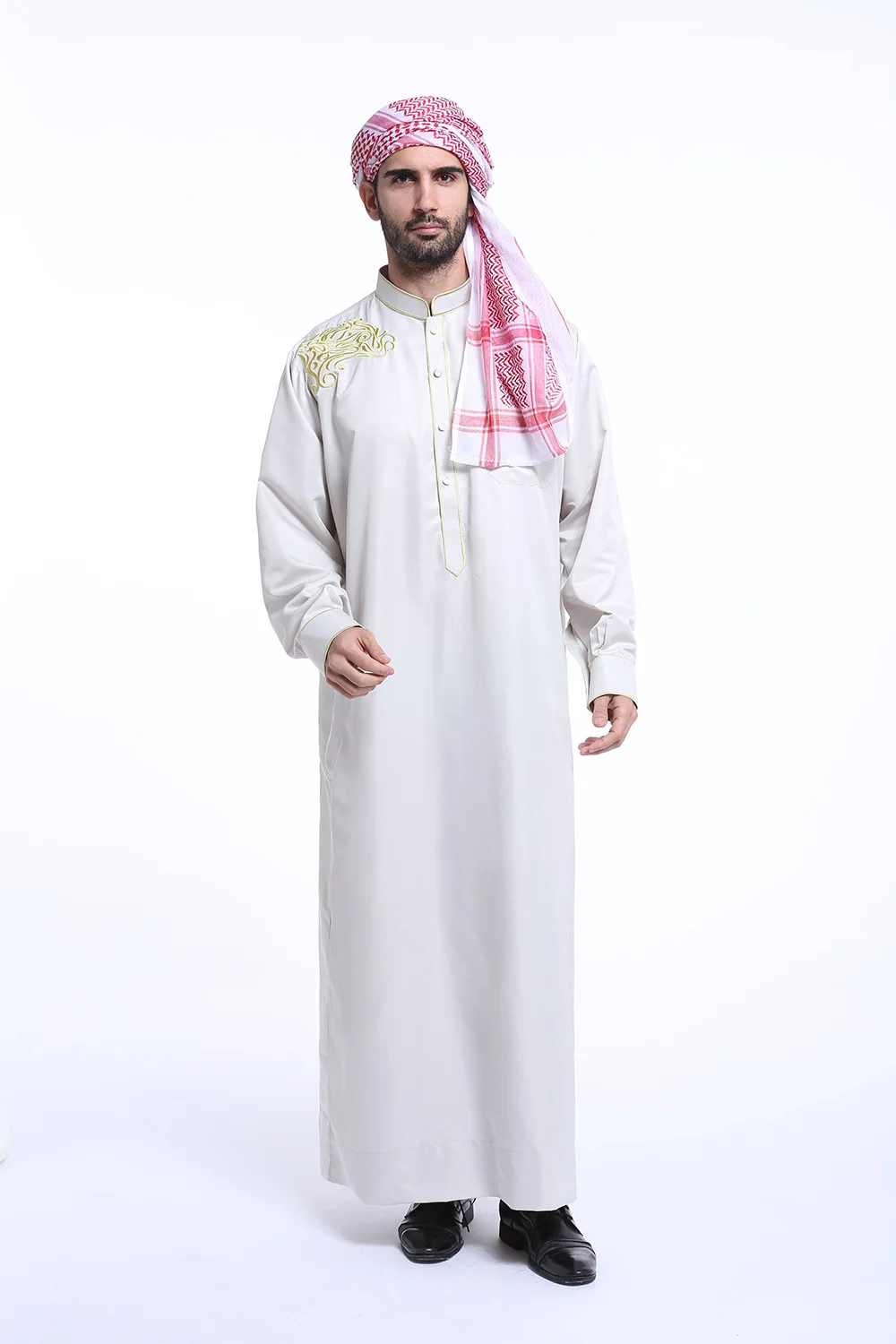 

Eid Ramadan Muslim Men Traditional Jubba Thobe Middle East Arab Dubai Djellaba Kaftan Abaya Islamic Man Prayer Robe India Caftan