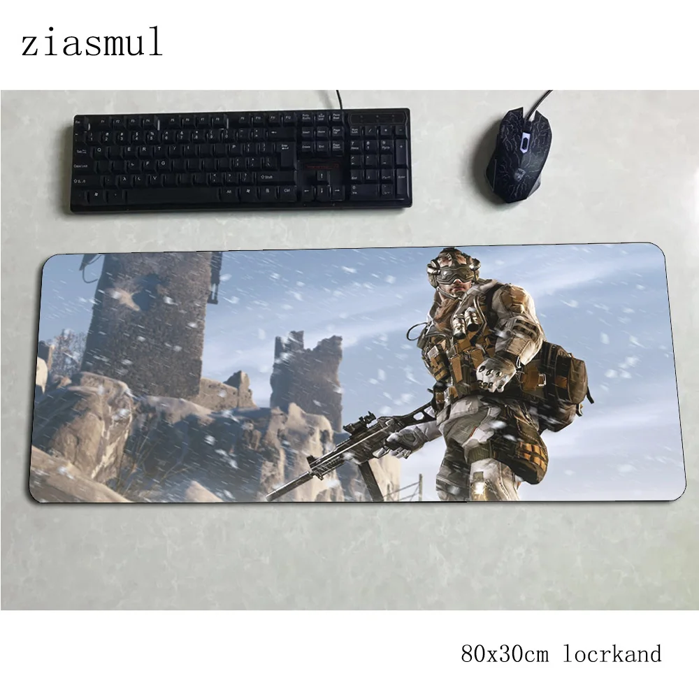 Игровой коврик для мыши warface 800x300x3 мм игровой большой популярный Настольный |