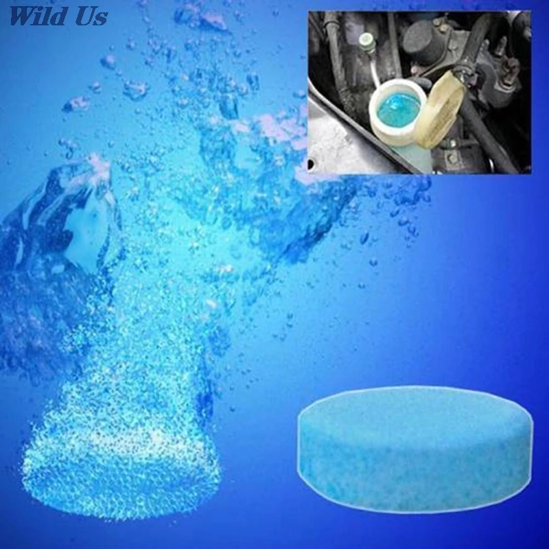 

6pcs Solid Washer Concentrate Making Up Windshield Washer Fluid Screen Wash Wiper Fluid Car Solid Cleaner