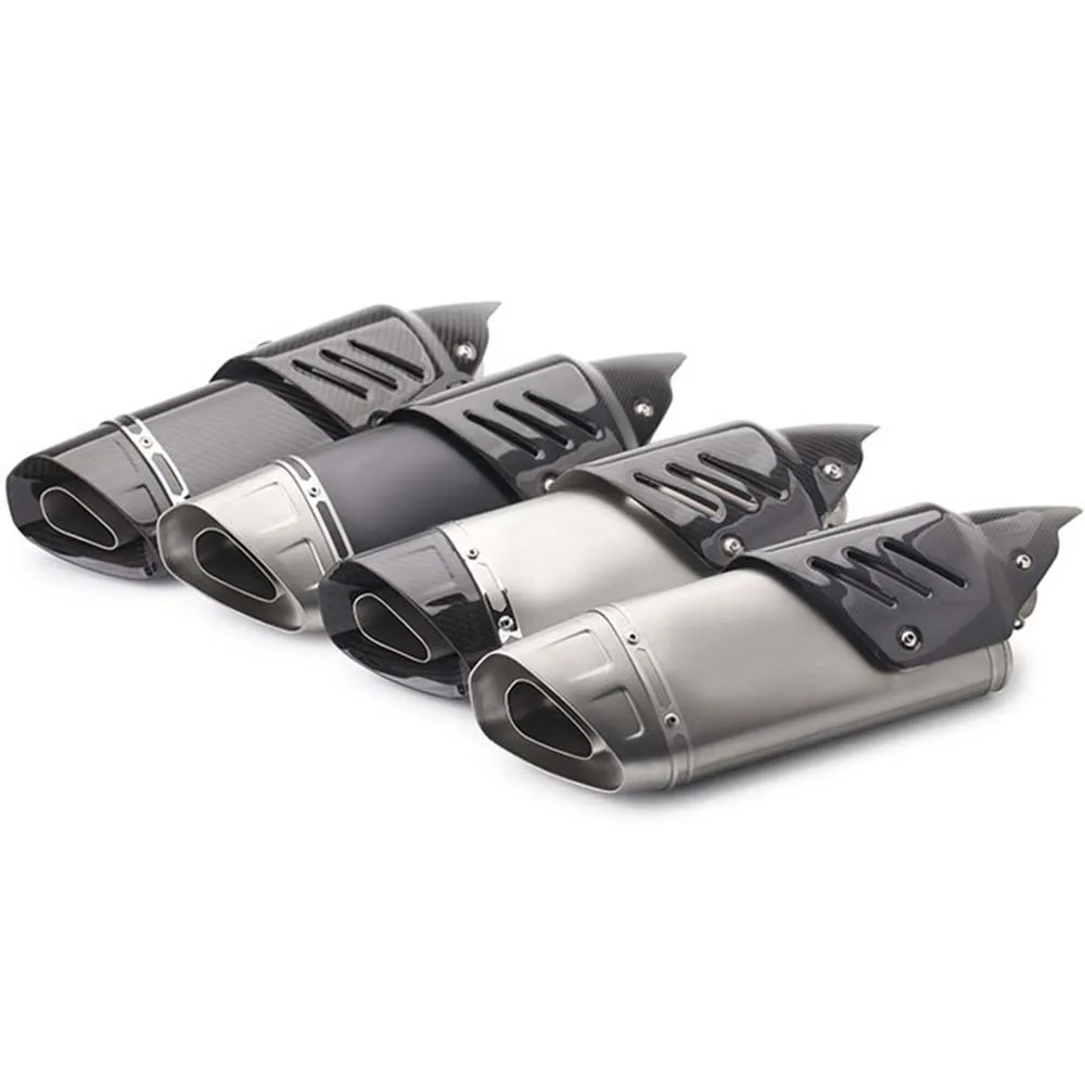 

Motorcycle Carbon Fiber Exhaust Muffler Motor Parts for YAMAHA ZX-10R Ninja 1000 Suzuki GSX S-1000 Accessories Motorbike Escape