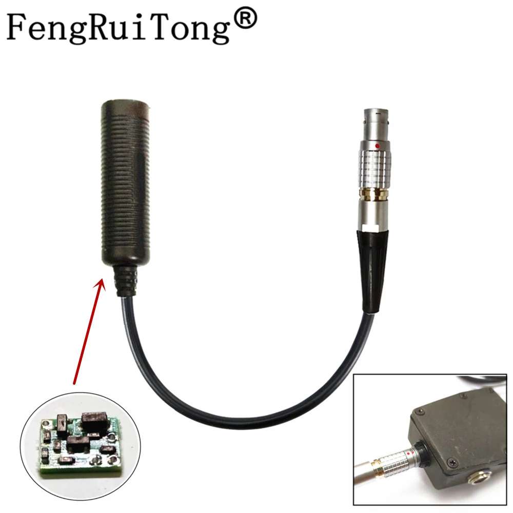 Tactical headset adapter 5 Pin to Nexus TJ-101 NATO wiring REAL STEAL Dynamic MIC headset for H4855 Radio,Bowman PRR, Selex CT