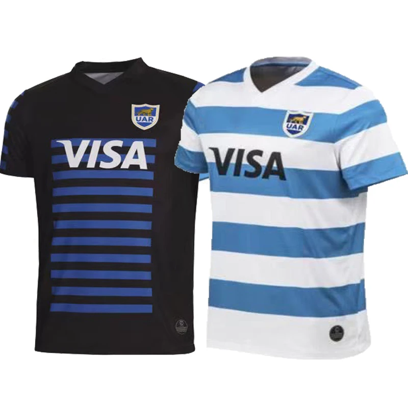 

2021 Argentina Rugby Players Home Away Sportswear MENS JERSEY Tops Sport Shirt Size S-5XL
