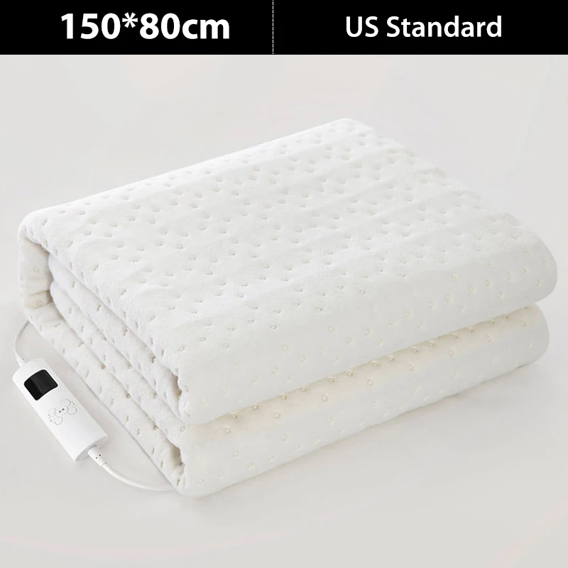 150x80 US Standard Xiaomi youpin, умное удаление клещей, электрическое одеяло, безопасность, синхронизация, интеллектуальный контроль температуры, удобная стирка для зимы - Color: 150x80 US Standard