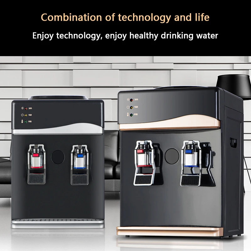 

Household Cold/Hot Water Mini Electric Dispenser Machine Dormitory Drink Water Dispenser Desktop Vertical Water Heating Boiler