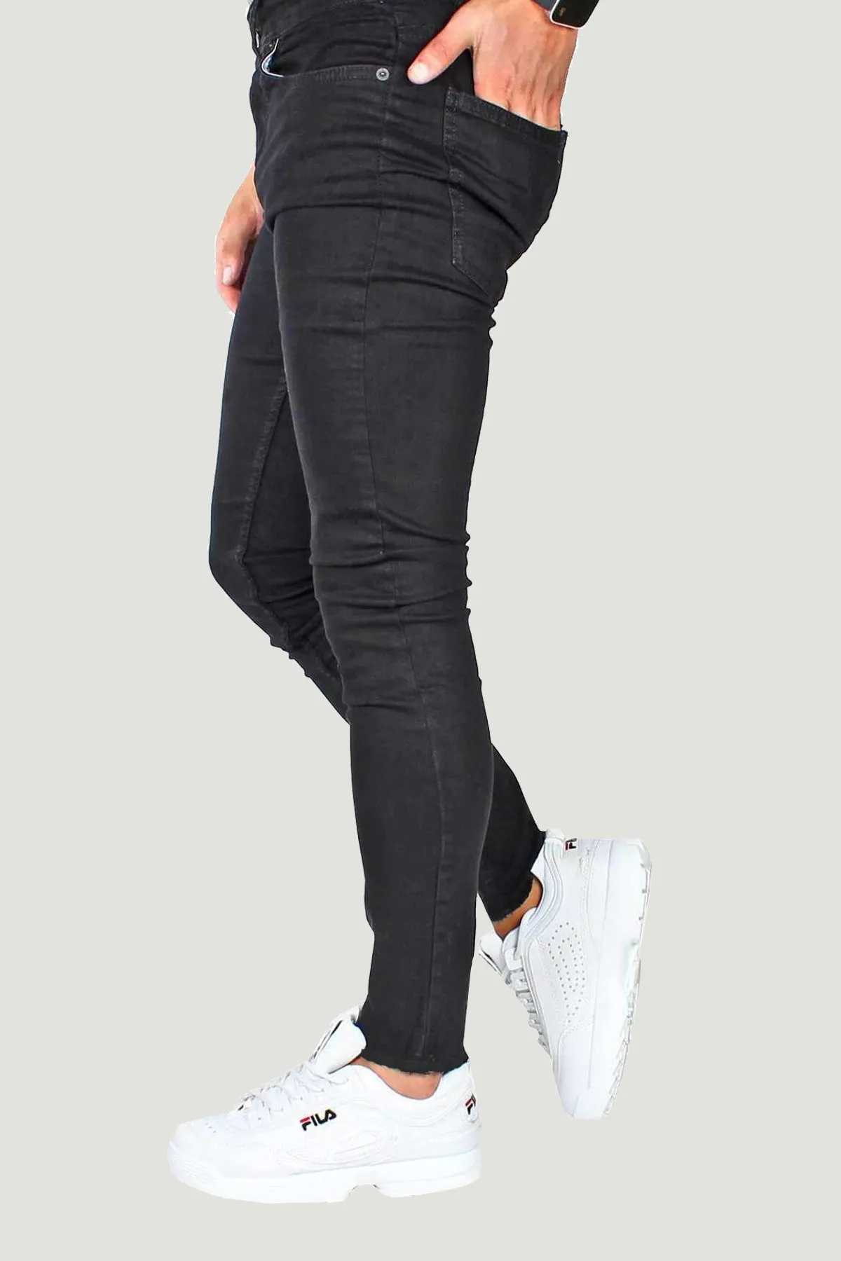 

Male Jeans Pants 7Y-2100143-002-1 Black