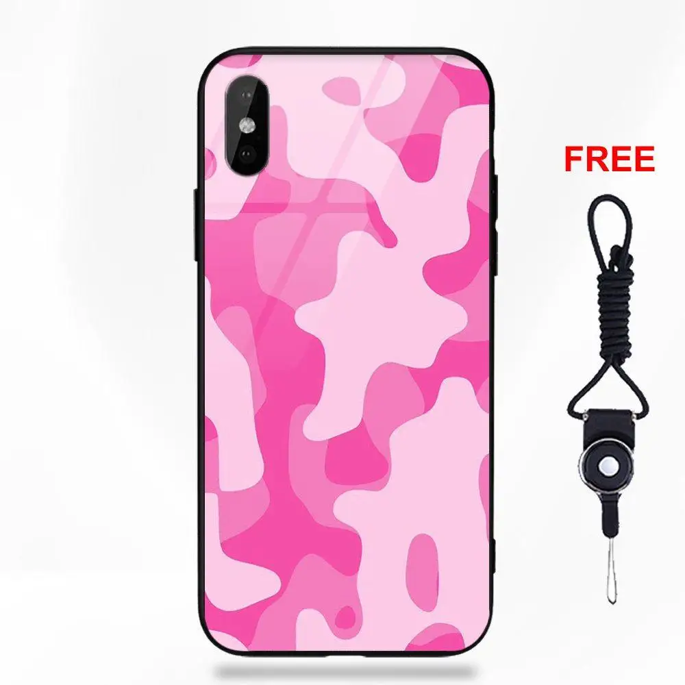 Для Apple iPhone 5 5C 5S SE 6 6S 7 8 Plus X XS Max XR мягкая рамка из ТПУ + Чехлы закаленного стекла