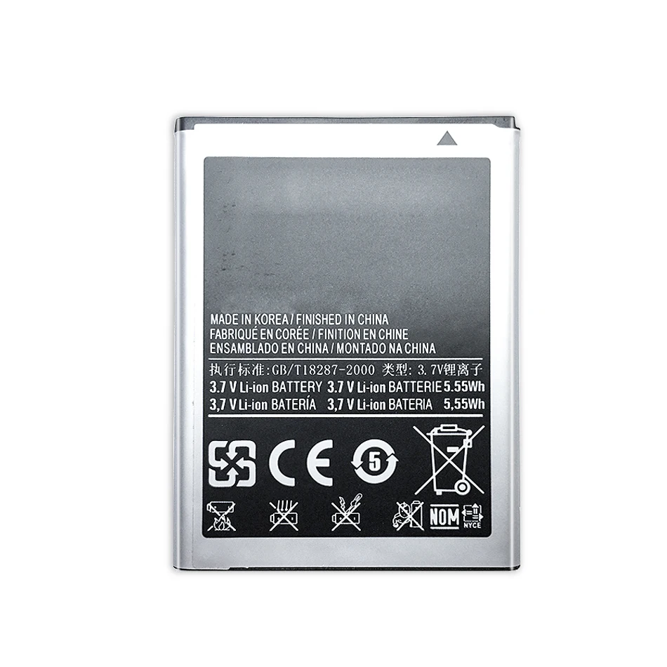 Батарея мобильного телефона для samsung GALAXY W T759 i8150 S8600 S5820 I8350 I519 X крышка S5690 запасная батарея 1500mAh EB484659VU