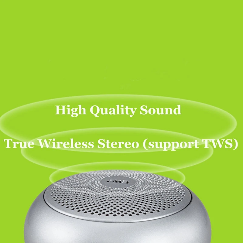 Беспроводной портативный мини-динамик EWA A110 со встроенным аккумулятором и