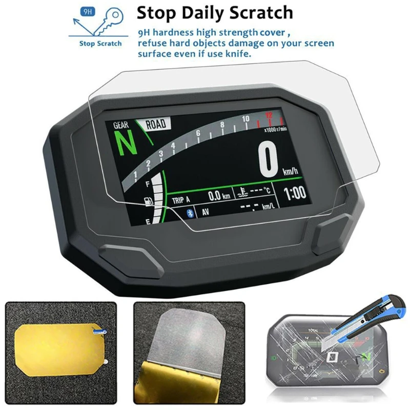 

Motorcycle Cluster Scratch Protection Film Screen Protector for Kawasaki 2020 Ninja650 Z650 Z900 Wholesale