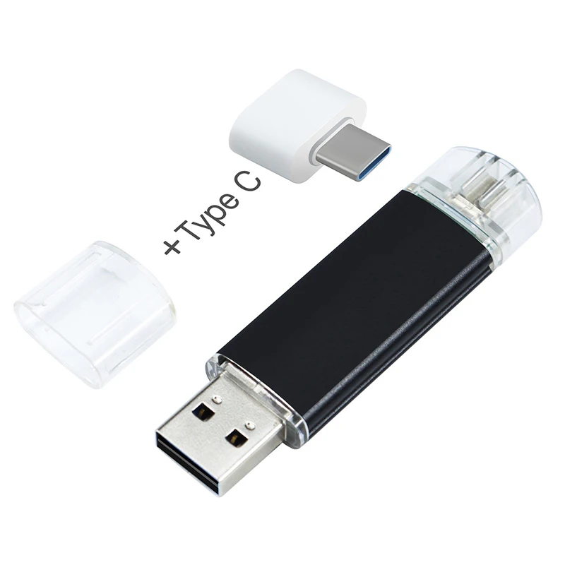 Высокая скорость 3 в 1 OTG Тип C 128 ГБ usb2.0 флэш-накопитель USB флеш-накопитель