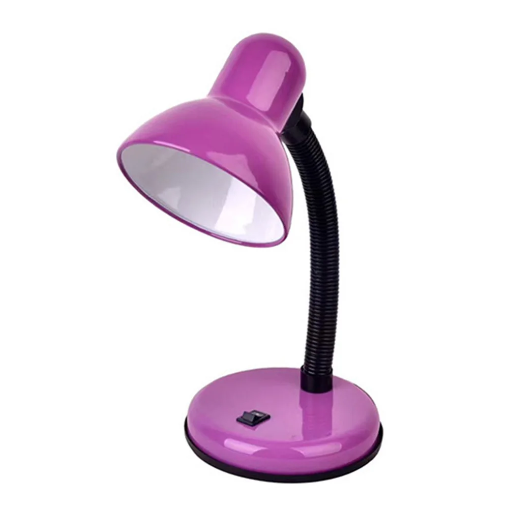 E27 Desk Eye Care Bedroom Flexible Neck Table Lamp With Switch Office For Parlor Night Study Modern Reading Library Led