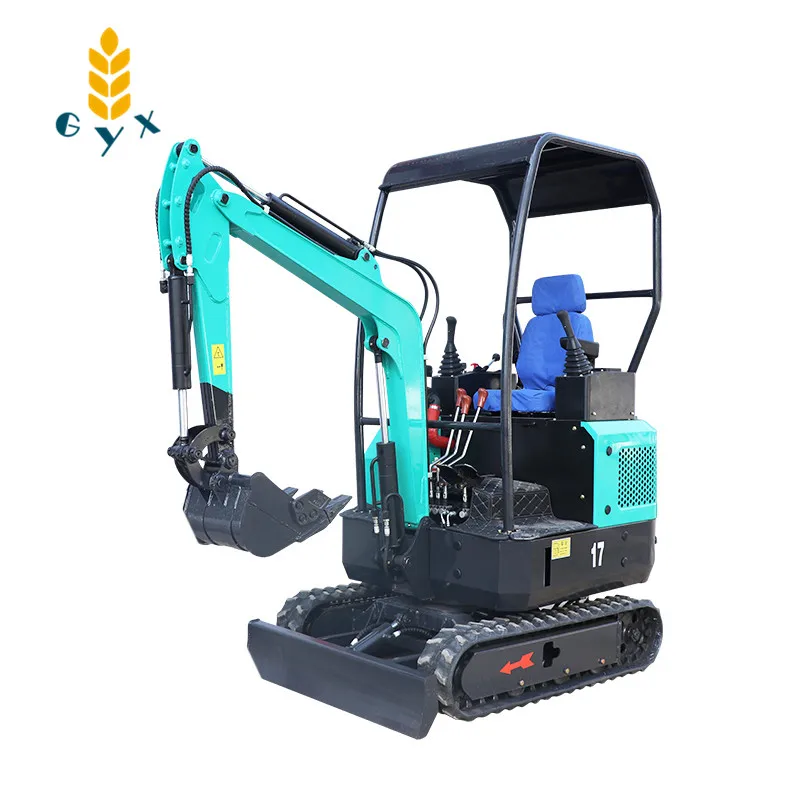 Бытовой сельскохозяйственный небольшой экскаватор