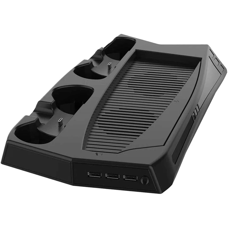 

for PS5 Charger Stand with Cooling Fan DualSense Controller Charger Console Charging Station Cooler for Playstation 5 DE