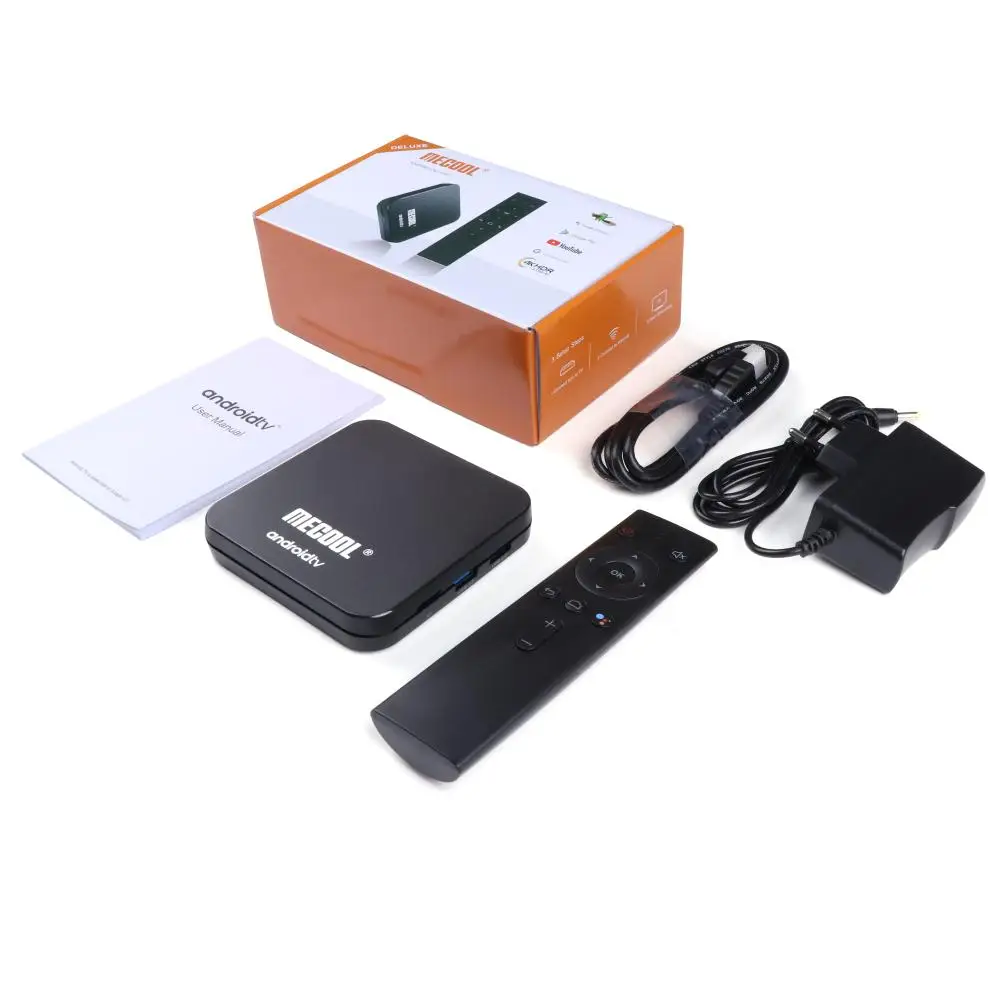 ТВ-приставка Mecool KM9 4G 32G Android 9,0 Amlogic S905X2 USB3.0 Smart 4K телеприставка 2,4G/5G Dual wifi Bluetooth 4,1 Android tv Box