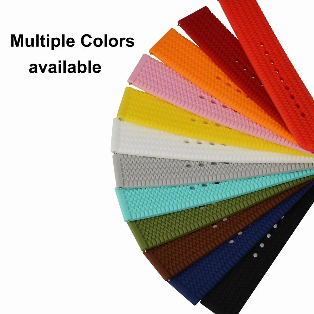 Силиконовый ремешок для часов Anbeer сменный мужчин и женщин спортивный стиль