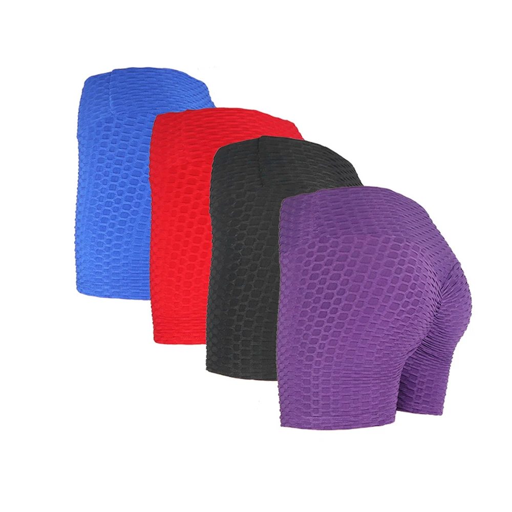 

Sexy Women's Sports High Waist Shorts Athletic Gym Workout Fitness Yoga Leggings Briefs Athletic Breathable push up Yoga Short