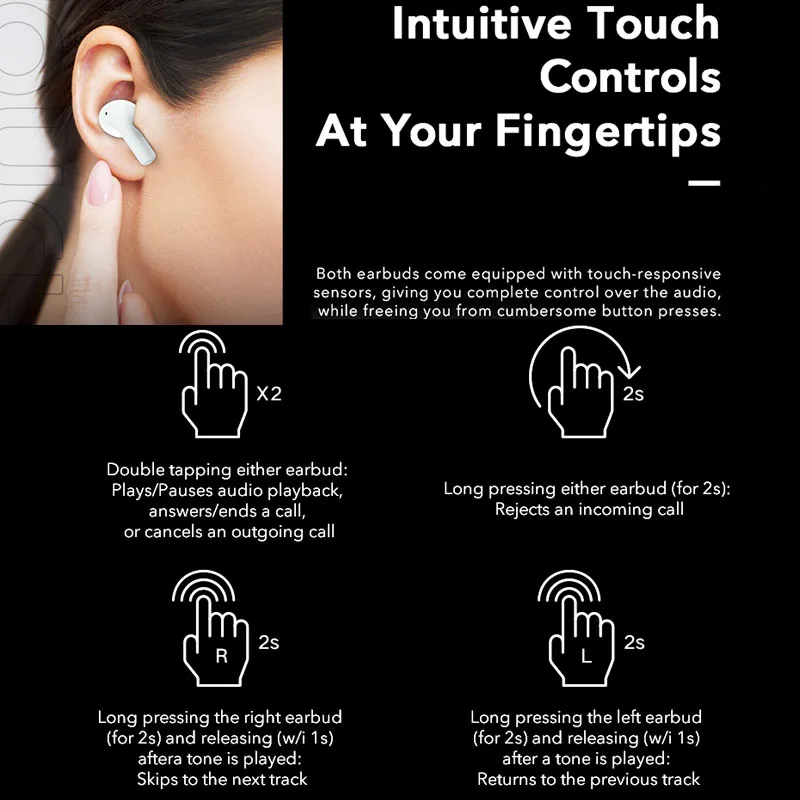 Huawei Honor наушники X1 вкладыши TWS с глобальная ВЕРСИЯ Беспроводная связь Bluetooth 5 0