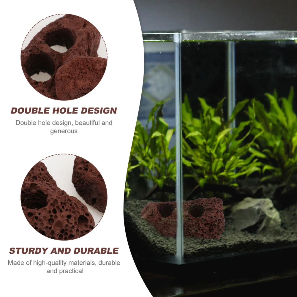 

5pcs Aquarium Ornament Fish Landscape Accessories for Fish Tank (Random Color)
