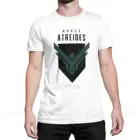 Мужские футболки с изображением песни Фрэнка Герберта ТВ таинственной забавной футболки с изображением дома атреидов потертая футболка с коротким рукавом свободная футболка