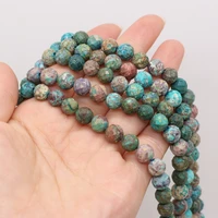 new style natural stone beads round section emperor turquoise loose bead 8 mm for jewelry making diy necklace earrings accessory