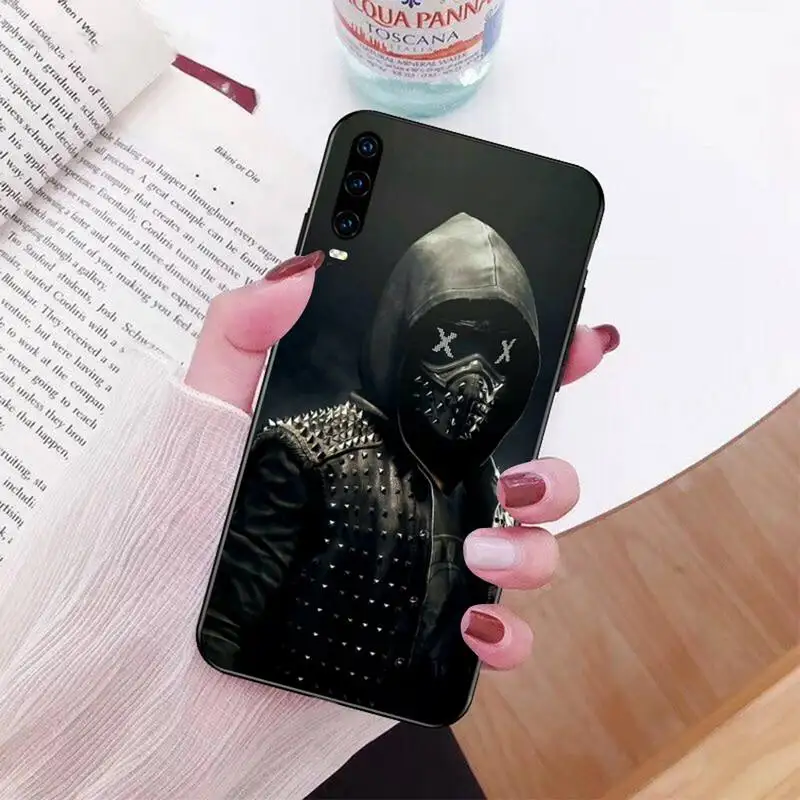 Черный мягкий резиновый чехол PENHUWAN из ТПУ для Huawei P30 P20 Mate 20 Pro Lite Smart Y9 prime