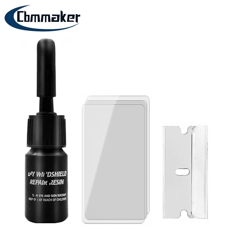 

Car Windshield Repair Fluid Repair Tool DIY Car Window Repair Tools Window Glass Curing Glue Auto Glass Scratch Crack Restore