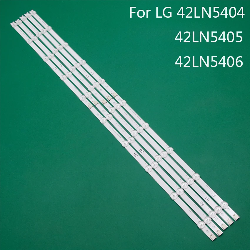 LED TV Illumination Part For LG 42LN5404 42LN5405 42LN5406 LED Bars Backlight Strips Line Ruler 42