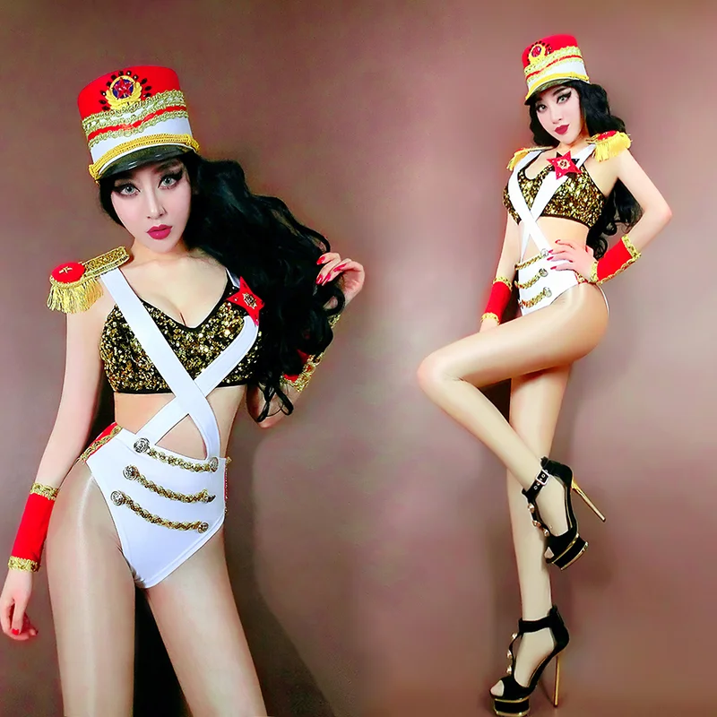 Серебряный DJ DS Gogo наряд для ночного клуба или бара певица Джаз танцевальные