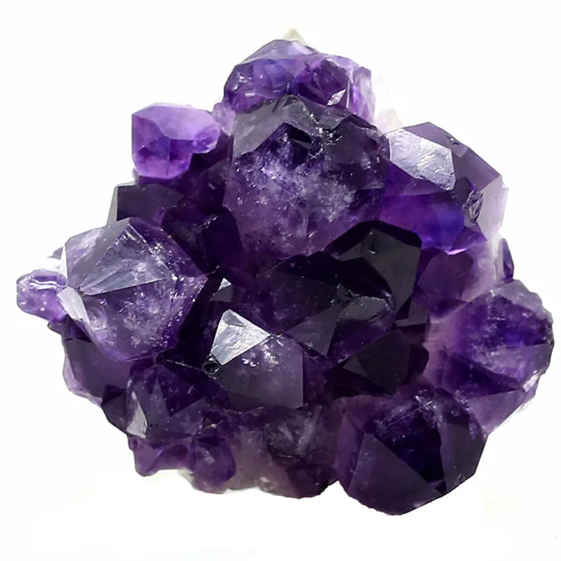

1pc 60-80g Natural Amethyst Crystal Cluster Quartz Raw Crystals Healing Stone Decoration Ornament Mineral Specimen Healing