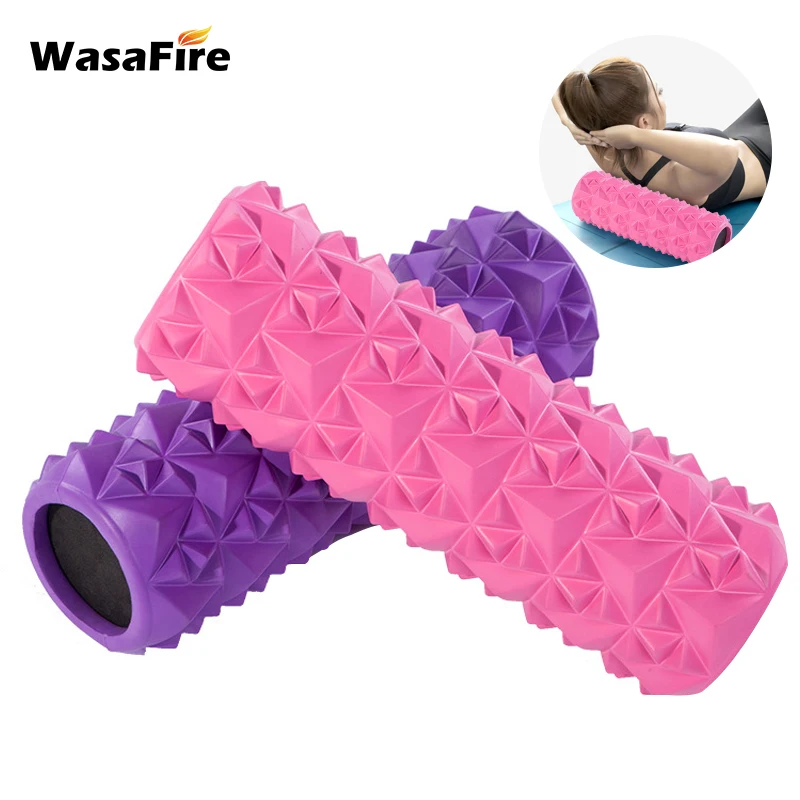 Блоки для йоги EVA тренажерный зал Пилатес пенопластовый ролик высокая плотность