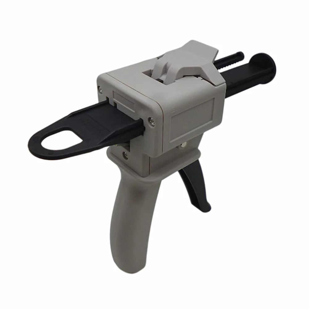 

50ml AB Glue Gun 10:1 Epoxy Glue Adhensives Dispenser Caulking Gun Hand Tools for Round Type-Back Type 50ml 10:1 AB Glues