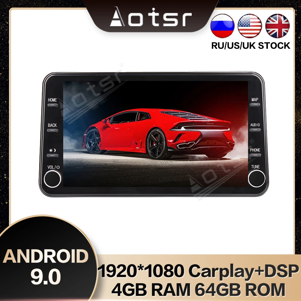 

AOTSR MAX-PAD HD Экран 11,8 дюймов PX6 Android 9,0 автомобиля GPS навигации потоковый медиа блок для Nisssan Sylphy 2020 DSP Carplay