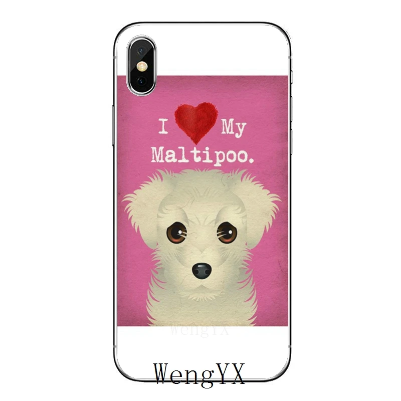 Мягкий чехол "Люблю своего мальтийского собаку" для Xiaomi Mi 9 CC9E 8 SE Pro A2 Lite 6X 5 4 A3 A1 Note Max Mix 2s 3 Pocophone F1.
