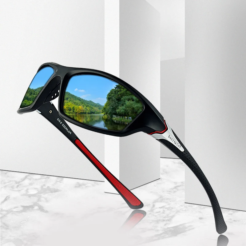 

2019 Unisex 100% UV400 Polarised Driving Sun Glasses For Men Polarized Stylish Sunglasses Male Goggle Eyewears