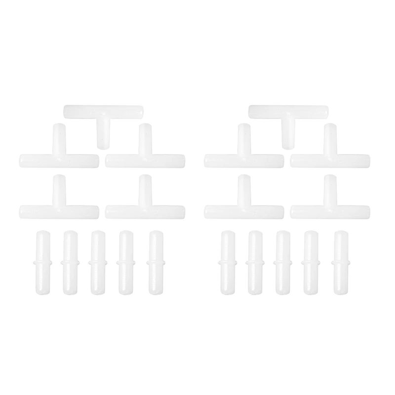 

20 PCS Aquarium Airline Air Tube Tubing Connectors Filters