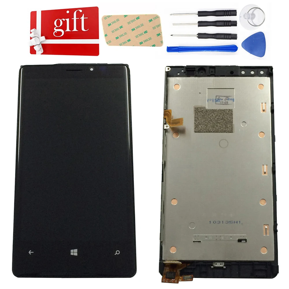 Для Nokia Lumia 920 ЖК-экран N920 панель + сенсорный экран дигитайзер стекло сенсор в сборе