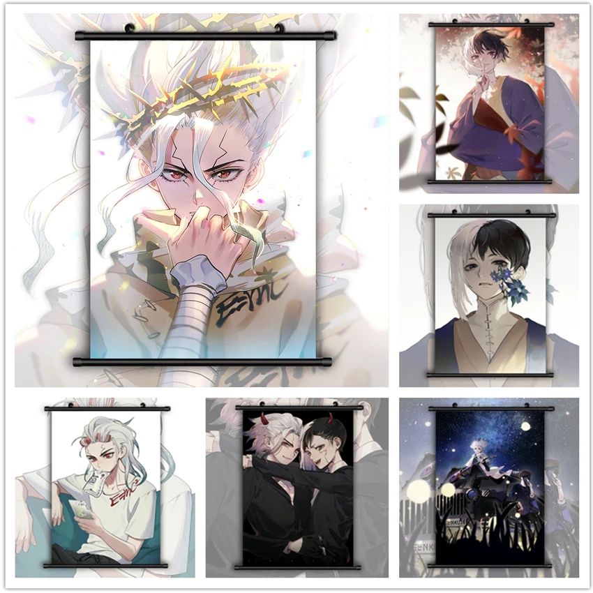 

Dr. STONE Ishigami Senkuu Asagiri Gen HD Print Wall Poster Scroll