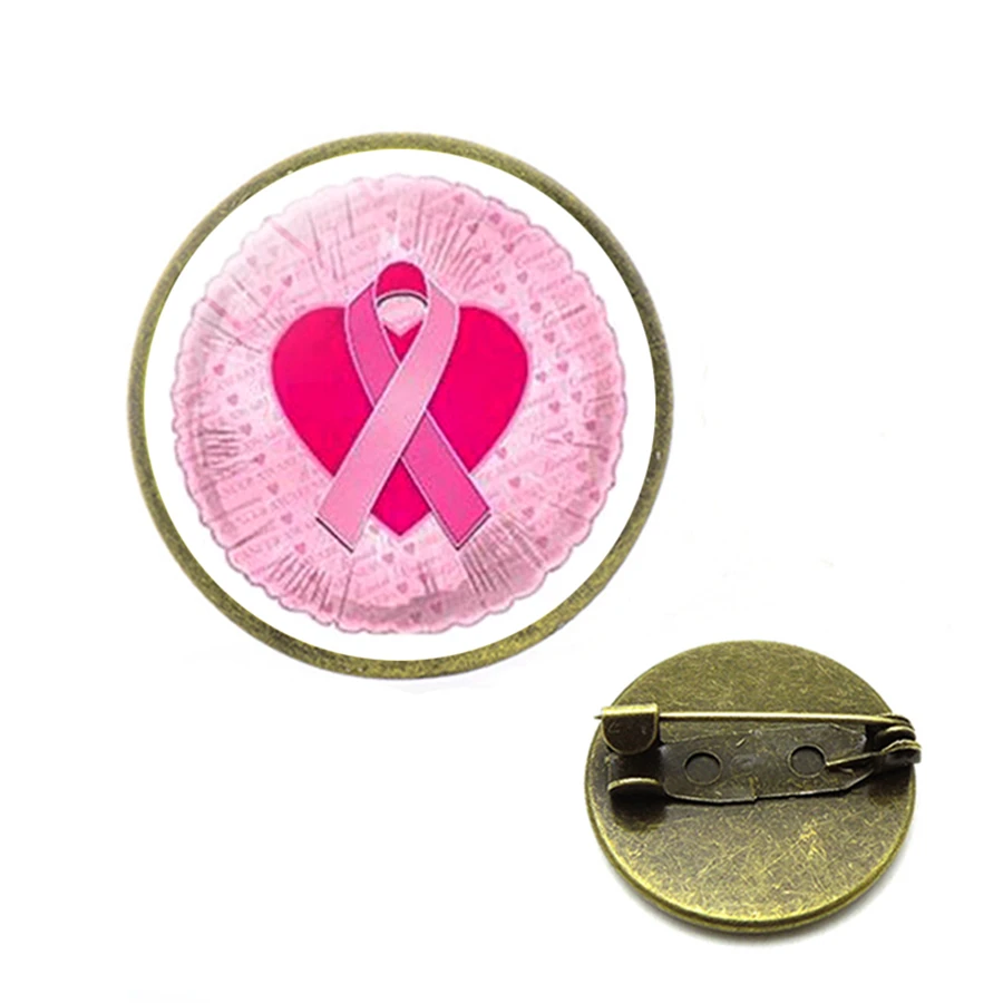 Рак груди осознание надежды броши розовая лента рак булавки рюкзак понимание
