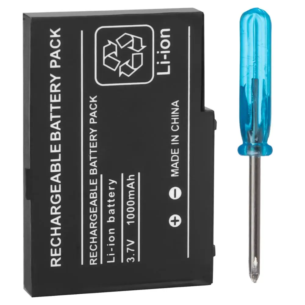

1pc 3.7V 1000mAh Rechargeable Lithium-ion Battery for Nintendo DSL NDS Lite