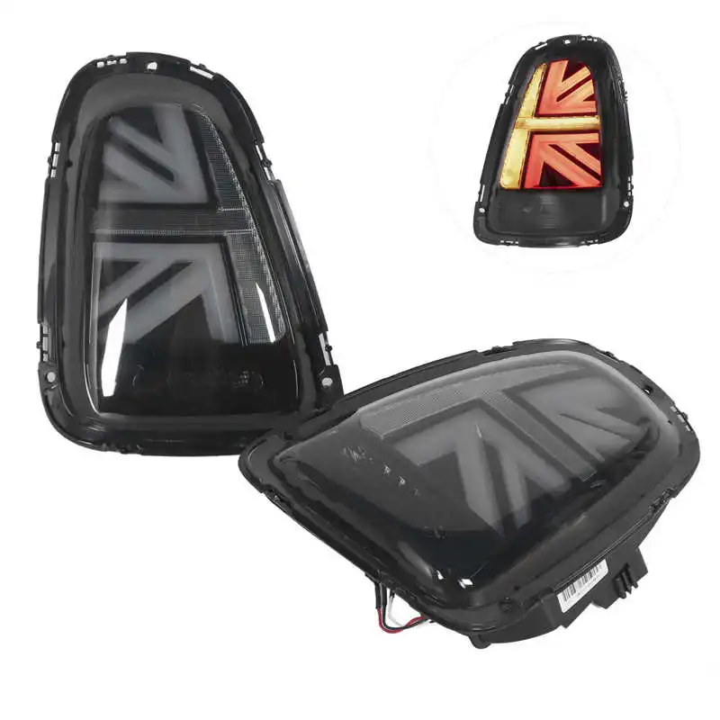 

VLAND for JCW Union Jack Full LED Tail Lights Smoked Lens Fits for R56 R57 R58 R59 LCI 2011-2015 New